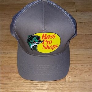 Bass Pro Shops Tan Cap with Fish Logo